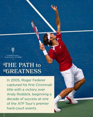 Image post by @tennishallofame on Instagram
