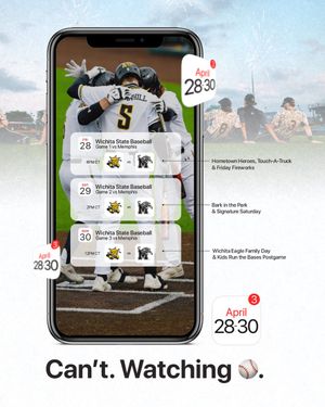 Image post by @GoShockers on Twitter