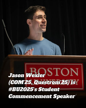 Image post by @bostonu on Instagram