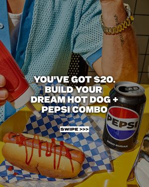 Image post by @pepsi on Instagram
