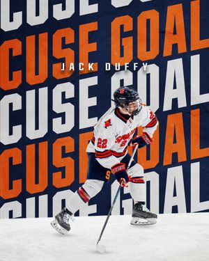 Image post by @syracusehockey on Twitter