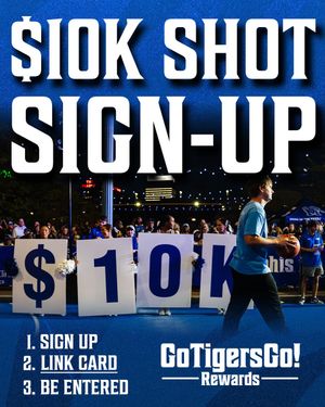 Image post by @TigersAthletics on Twitter/X