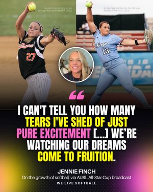 Image post by @welivesoftball_ on Instagram