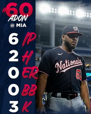 Image post by @nationals on Instagram