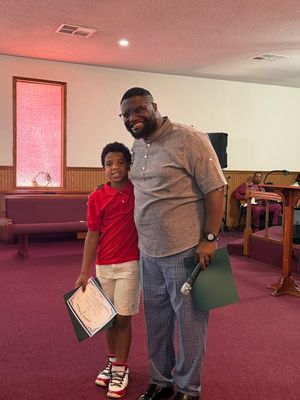 Image post by @Central Grove M.B. Church on Facebook