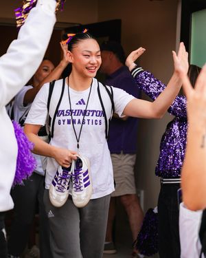 Image post by @uwgymnastics on Instagram