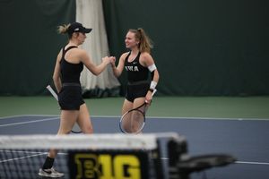 Image post by @iowa_tennis on Twitter