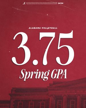 Image post by @alabamavball on Instagram