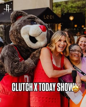 Image post by @rocketsmascotclutch on Instagram