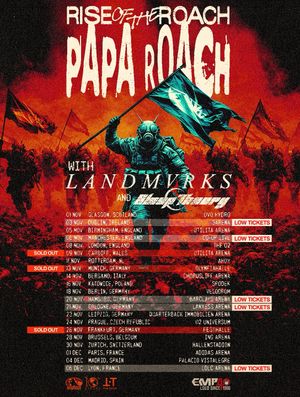 Image post by @paparoach on Instagram