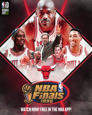 Image post by @NBA on Twitter