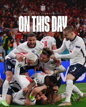 Image post by @england on Instagram