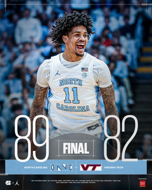 Image post by @unc_basketball on Instagram