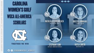 Image post by @uncwomensgolf on Instagram