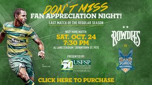 Image post by @tampabayrowdies on Instagram