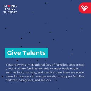 Image post by @givingtuesday on Instagram