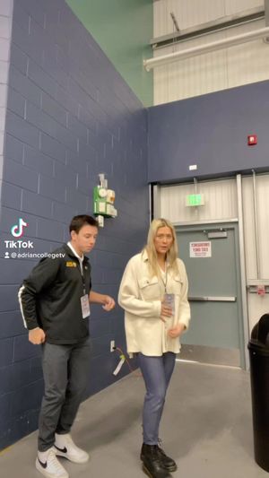 Video post by @adriancollegetv on Facebook