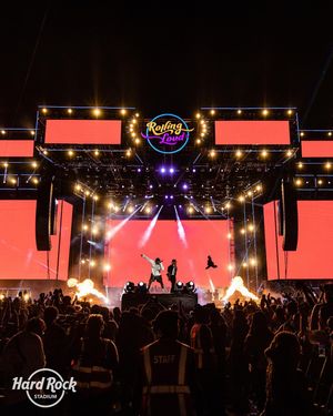 Image post by @hardrockstadium on Instagram