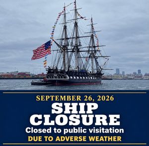 Image post by @uss_constitution on Instagram