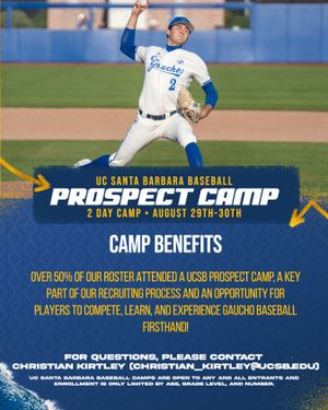 Image post by @ucsb_baseball on Instagram