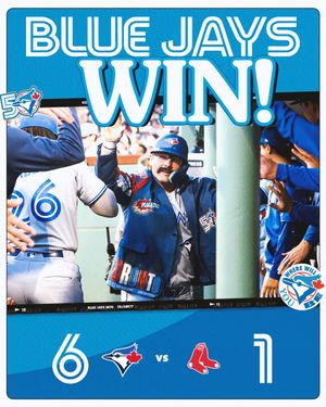 Image post by @bluejays on Instagram