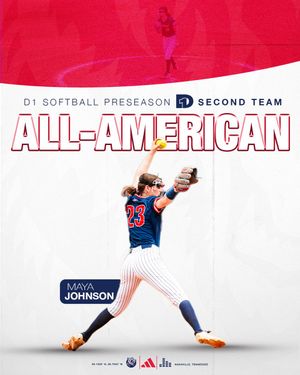 Image post by @BelmontSoftball on Twitter