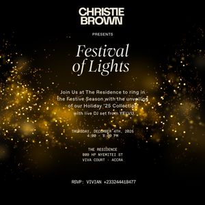 Image post by @christiebrowngh on Instagram