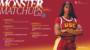 Image post by @USC_Athletics on Twitter