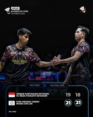 Image post by @bolalobbadminton on Instagram