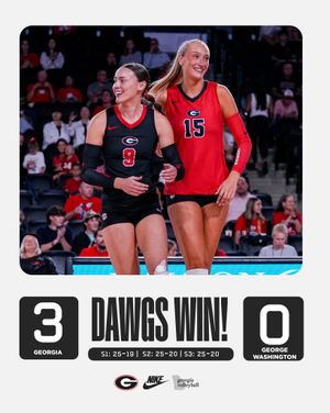 Image post by @ugavolleyball on Instagram
