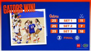 Image post by @GatorsVB on Twitter