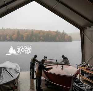 Image post by @MuskokaBoatGallery on Facebook
