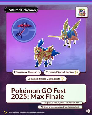 Image post by @PokemonGoApp on Twitter