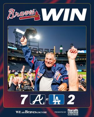 Image post by @braves on Instagram