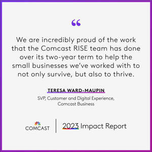 Image post by @comcast on Twitter