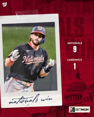 Image post by @nationals on Instagram