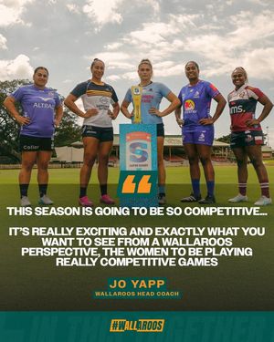 Image post by @WallaroosRugby on Facebook