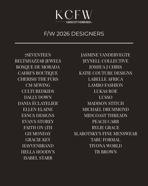 Image post by @kc_fashionweek on Instagram