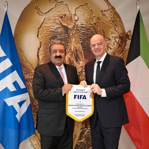 Image post by @gianni_infantino on Instagram