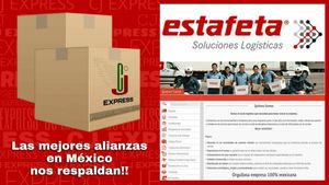 Image post by @cjexpress.paqueteria on Facebook