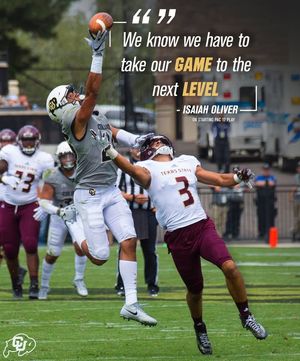 Image post by @cubuffsfootball on Facebook