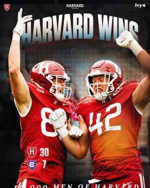 Image post by @harvardfootball on Instagram