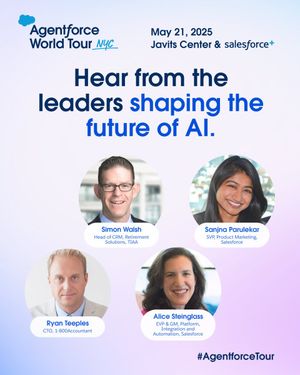 Image post by @salesforce on Twitter