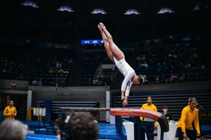 Image post by @WVUGymnastics on Twitter