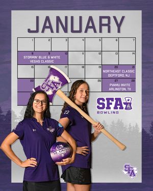 Image post by @SFA_Bowling on Twitter