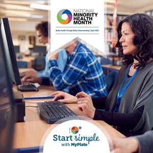 Image post by @MyPlate on Twitter