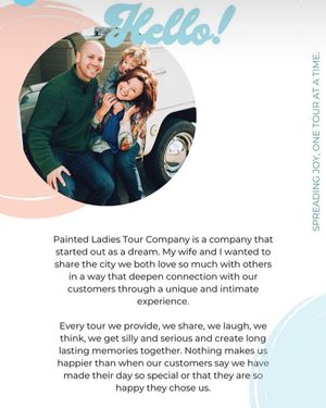 Image post by @paintedladiestourcompany on Instagram