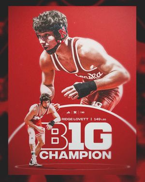 Image post by @huskerwrestling on Instagram