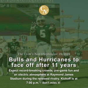 Image post by @usfcrowsnest on Instagram