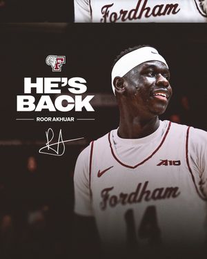 Image post by @fordham_mbb on Instagram